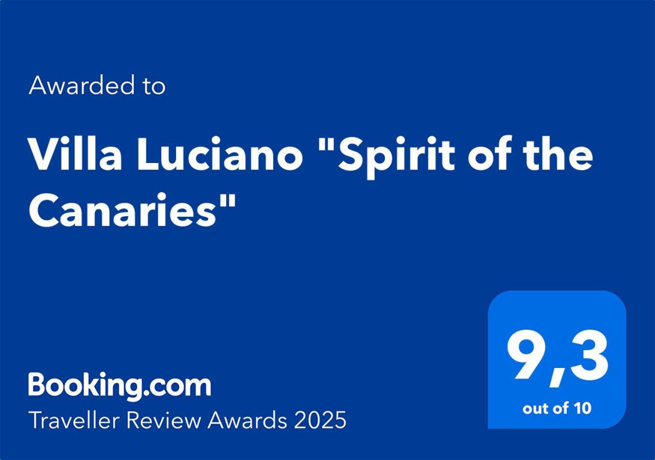 Villa Luciano "Spirit Of The Canaries" Tías Dış mekan fotoğraf
